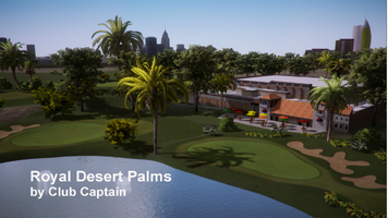 Royal Desert Palms